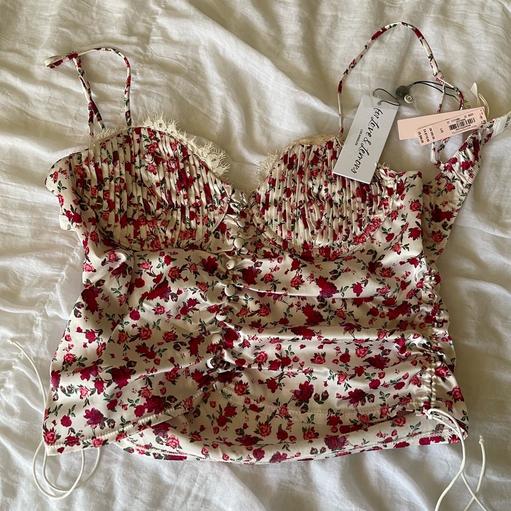 For Love&Lemons Corset top size Large